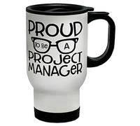Shopagift Proud to be a Project Manager Travel Mug Cup