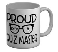 Shopagift Proud to be a Quiz Master White 11oz Large Mug Cup