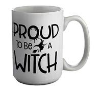 Shopagift Proud to be a Witch White 15oz Large Mug Cup