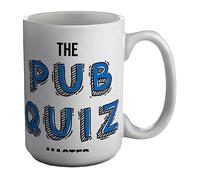 Shopagift Pub Quiz Master Mug Funny Quzzing Quizzer White 15oz Large Gift Ceramic Cup