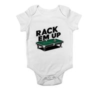 Shopagift Rack Em Up Baby Vest Pool Billiards Table Bodysuit Boys Girls