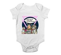 Shopagift Reach for The Stars Ladies We Have No Limits Baby Grow Vest Bodysuit White