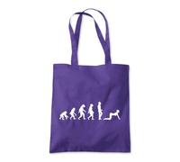 Shopagift Reasons to Evolve Evolution Tote Shopping Beach Bag 10 Litres Capacity - 42cm x 38cm