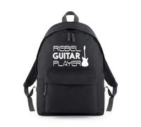 Shopagift Rebel Player Guitair Instrument Music Backpack Rucksack 18 Litres Capacity - 42cm x 31cm x 21cm