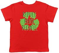 Shopagift Reduce, Reuse, Recycle Childrens Kids T-Shirt