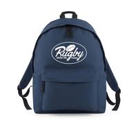 Shopagift Rugby Makes Me Happy Backpack Rucksack 18L Bag - 42 x 31 x 21cm