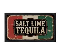 Shopagift Salt Lime Tequila Mexico Cantina Bar Mat Runner Pub Gift for Home Garden Man Cave Pub Bar