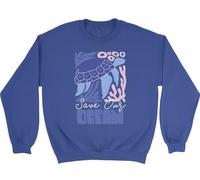 Shopagift Save our Ocean Sea Turtle Sea Creatures Kids Sweatshirt Jumper Boys Girls