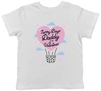 Shopagift Sorry Boys Daddy is My Valentines Childrens Kids T-Shirt White