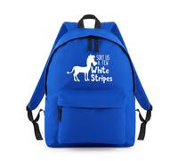 Shopagift Sort Us a Few White Stripes Backpack Rucksack 18 Litres Capacity - 42cm x 31cm x 21cm