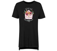 Shopagift Spread Kindness Women's Nightie Like Wildflower Be Kind Night Shirt Black