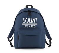 Shopagift Squat Like a Pro Gym Lifting Muscles Fitness Backpack Rucksack 18 Litres Capacity - 42cm x 31cm x 21cm