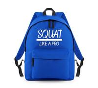 Shopagift Squat Like a Pro Gym Lifting Muscles Fitness Backpack Rucksack 18 Litres Capacity - 42cm x 31cm x 21cm