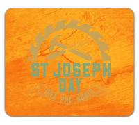 Shopagift St Joseph Day Ora Pro Nobis Mouse Mat Pad 24cm x 19cm