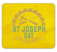 Shopagift St Joseph Day Ora Pro Nobis Mouse Mat Pad 24cm x 19cm