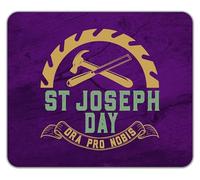 Shopagift St Joseph Day Ora Pro Nobis Mouse Mat Pad 24cm x 19cm