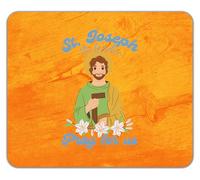 Shopagift St Joseph The Worker Pray for Us Mouse Mat Pad 24cm x 19cm