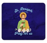 Shopagift St Joseph The Worker Pray for Us Mouse Mat Pad 24cm x 19cm