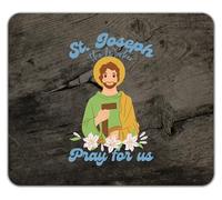 Shopagift St Joseph The Worker Pray for Us Mouse Mat Pad 24cm x 19cm
