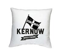 Shopagift St Piran's Day Cushion Cover Kernow Bys Vyken Cornwall Gift - 40cm x 40cm