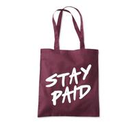 Shopagift Stay Paid Tote Shopping Beach Bag 10 Litres Capacity - 42cm x 38cm