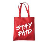 Shopagift Stay Paid Tote Shopping Beach Bag 10 Litres Capacity - 42cm x 38cm