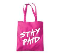 Shopagift Stay Paid Tote Shopping Beach Bag 10 Litres Capacity - 42cm x 38cm