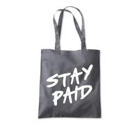 Shopagift Stay Paid Tote Shopping Beach Bag 10 Litres Capacity - 42cm x 38cm