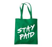 Shopagift Stay Paid Tote Shopping Beach Bag 10 Litres Capacity - 42cm x 38cm