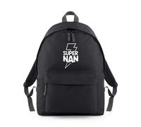 Shopagift Super Nan Superhero Hero Legend Mighty Grandma Backpack Rucksack 18 Litres Capacity - 42cm x 31cm x 21cm