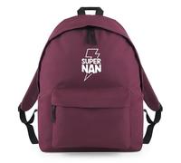 Shopagift Super Nan Superhero Hero Legend Mighty Grandma Backpack Rucksack 18 Litres Capacity - 42cm x 31cm x 21cm