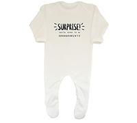 Shopagift Surprise You're Going To be Grandparents Baby Grow Romper Suit White