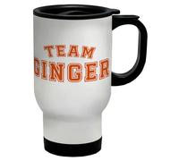Shopagift Team Ginger Travel Mug Ginger Redhead Hair Stainless Steel 14oz Cup