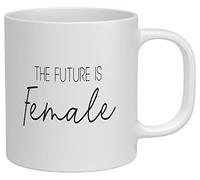 Shopagift The Future is Female White 10oz Novelty Gift Mug Cup