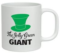 Shopagift The Jolly Green Giant St Patrick's Day White 10oz Novelty Gift Mug Cup
