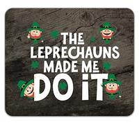 Shopagift The Leprechauns Made Me Do It Mouse Mat Pad 24cm x 19cm