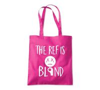 Shopagift The Ref Is Blind Funny Referee Tote Shopping Beach Bag 10 Litres Capacity - 42cm x 38cm