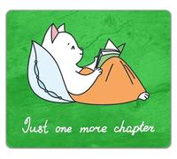 Shopagift The Tiger Who Came to Read Book Day Reading Mouse Mat Pad 24cm x 19cm