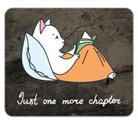 Shopagift The Tiger Who Came to Read Book Day Reading Mouse Mat Pad 24cm x 19cm