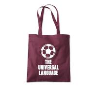 Shopagift The Universal Language Tote Shopping Beach Bag 10 Litres Capacity - 42cm x 38cm