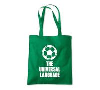 Shopagift The Universal Language Tote Shopping Beach Bag 10 Litres Capacity - 42cm x 38cm