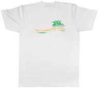Shopagift Theme Park Lover Mens T-Shirt I Have a Rollercoaster Obsession Tee White