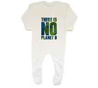 Shopagift There is no Planet B Climate Change Baby Grow Romper Suit White