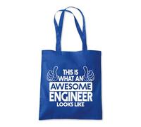 Shopagift This is what an Amazing Engineer Looks Like Tote Shopping Beach Bag 10 Litres Capacity - 42cm x 38cm