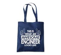 Shopagift This is what an Amazing Engineer Looks Like Tote Shopping Beach Bag 10 Litres Capacity - 42cm x 38cm
