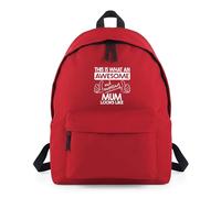 Shopagift This is what an Amazing Mum Looks Like Backpack Rucksack 18 Litres Capacity - 42cm x 31cm x 21cm