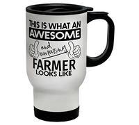 Shopagift This is What an Awesome and Amazing Farmer Looks Like Travel Mug Cup
