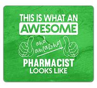 Shopagift This is what an Awesome and Amazing Pharmacist Looks Like Mouse Mat Pad 24cm x 19cm