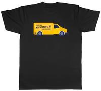 Shopagift This Time Next Year We'll Be Millionaires Mens T-Shirt Funny Tee Black