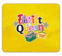 Shopagift Thrift Queen Discount Bargain Shopping Mouse Mat Pad 24cm x 19cm